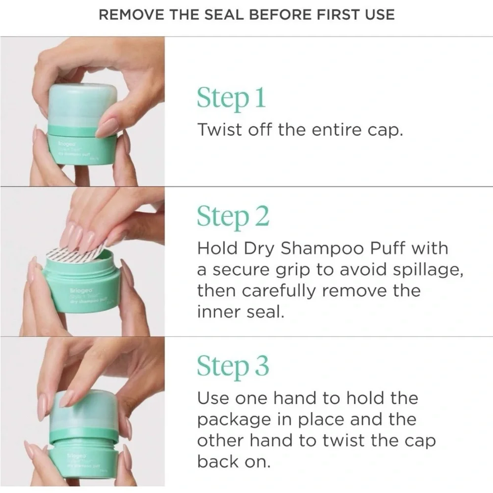 Host Pick🎉 Briogeo Style + Treat Dry Shampoo Puff